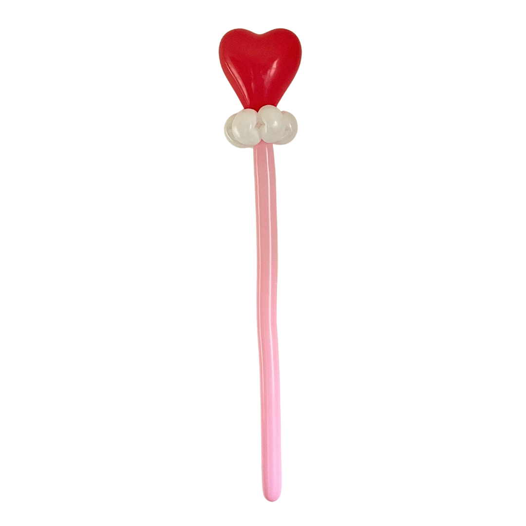 balloon heart wand